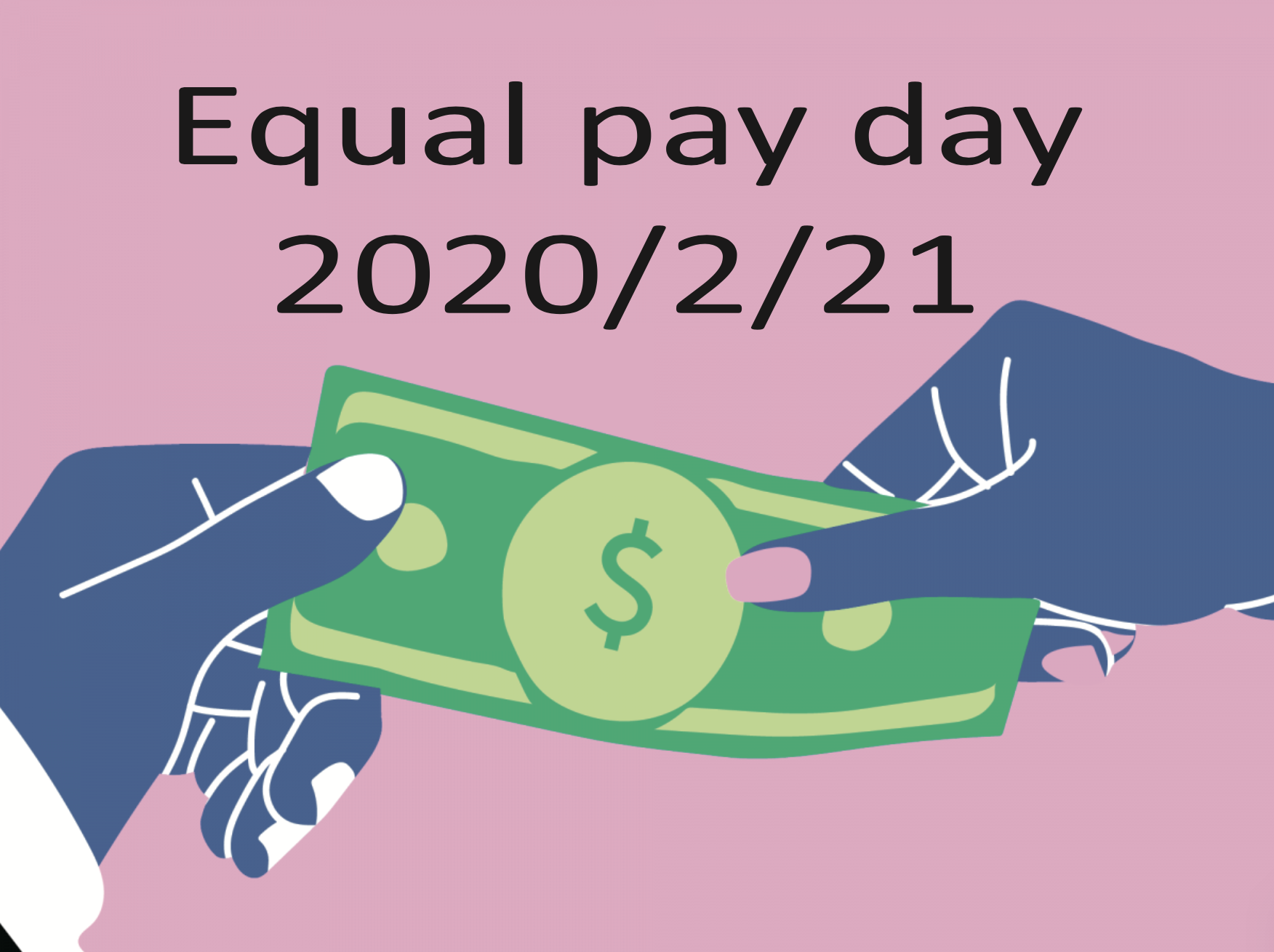 Equal Pay Day in Taiwan for 2020 is February 21