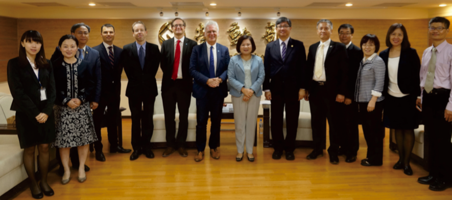 Fons Leroy, CEO of VDAB, the Flemish Employment and Vocational Training Agency, Belgium visited Taiwan, opening doors for substantive cooperation on employment and vocational training between Belgium and Taiwan.
