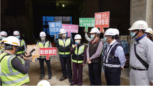 Minister of Labor Hsu Ming-Chun Led a Team to Inspect Construction Sites, Kicking Off the Year of Construction Accident Reduction